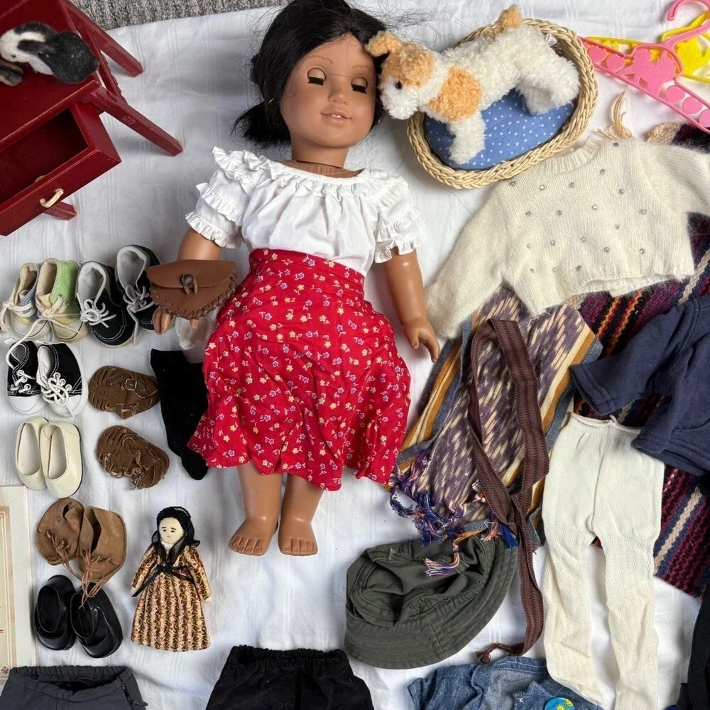 Josefina Vintage American Girl Doll HUGE Bundle Lot of Outfits‎ Accessories